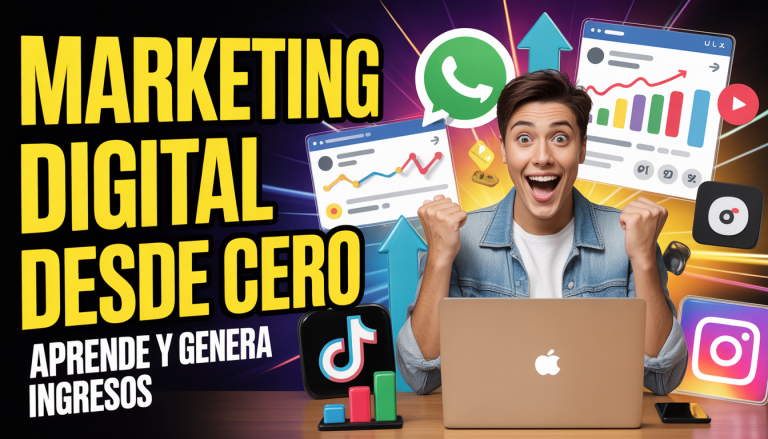 Gana Dinero con Marketing Digital de Cero a Experto